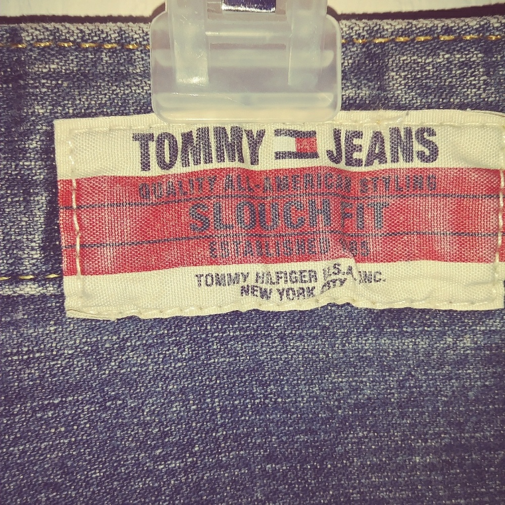 Tommy Hilfiger Men's Slouch Fit Sz 36/34 Med. Wash